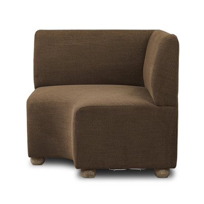 Four Hands Clemence Dining Corner PC - Crypton Nomad Mushroom
