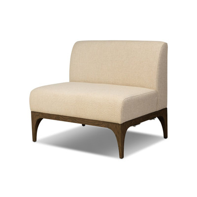 Four Hands Ellington Dining Chair and a Half - Irving Flax