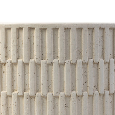 Four Hands Callisto Outdoor Coffee Table - Aged White Concrete