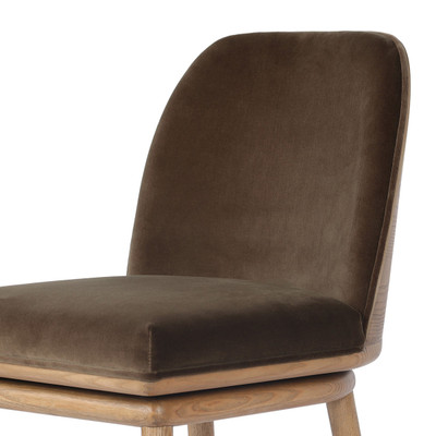 Four Hands Camden Swivel Stool - Surrey Mink - Counter