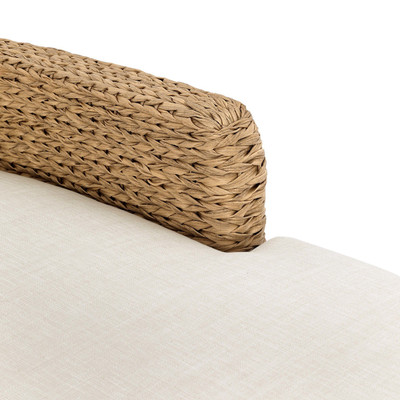 Four Hands Caney Outdoor Double Chaise - Vergo Cream