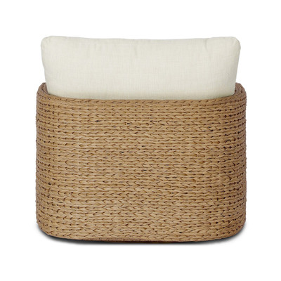 Four Hands Caney Outdoor Swivel Chair - Vergo Cream