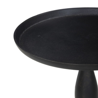 Four Hands Carden End Table - Black Antique