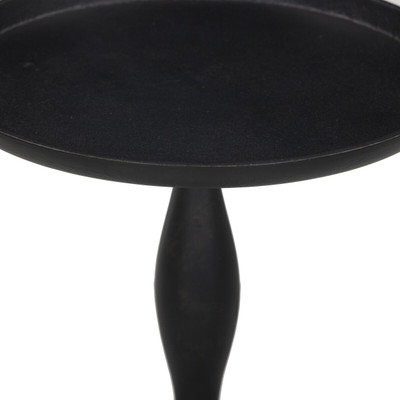 Four Hands Carden End Table - Black Antique
