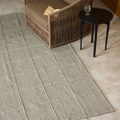 Four Hands Carmine Outdoor Rug - Carmine Silver - 9'x12'