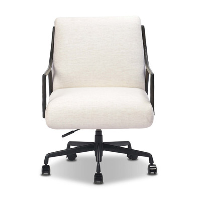 Four Hands Cassidy Desk Chair - Crypton Nomad Snow