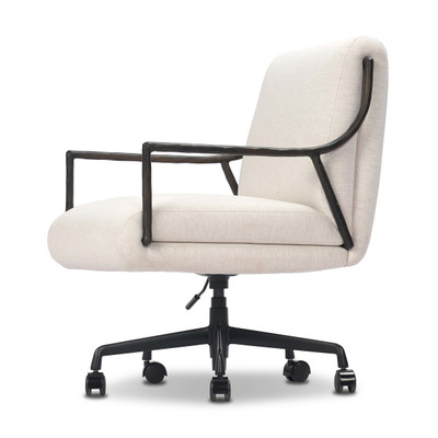 Four Hands Cassidy Desk Chair - Crypton Nomad Snow