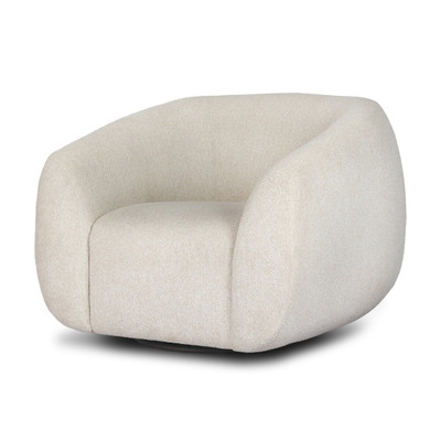 Four Hands Channing Outdoor Swivel Chair - Jasper Natural