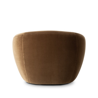 Four Hands Chantal Swivel Club Chair - Surrey Ochre
