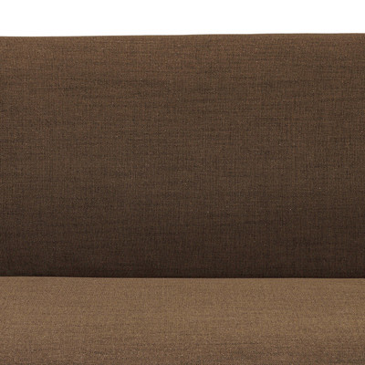 Four Hands Clemence Dining Banquette L Shape 111.5"  Left - Crypton Nomad Mushroom