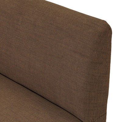 Four Hands Clemence Dining Banquette L Shape 88.5" - Crypton Nomad Mushroom