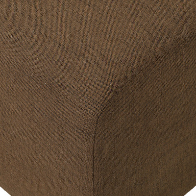 Four Hands Clemence Dining Banquette U Shape 117.5" - Crypton Nomad Mushroom