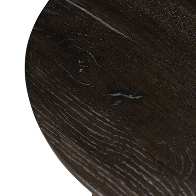 Four Hands Cooper Nesting End Table - Short - Smoked Black
