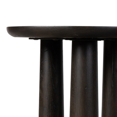 Four Hands Cooper Nesting End Table - Short - Smoked Black