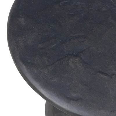 Four Hands Cora Nesting End Table - Short - Obsidian Concrete