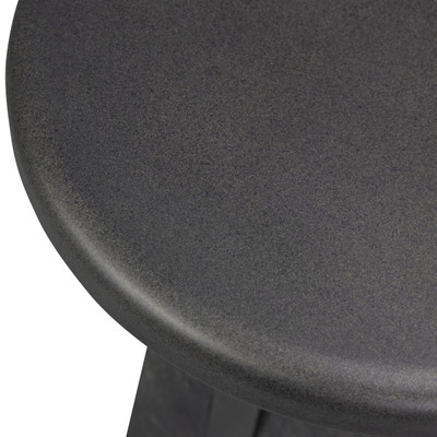 Four Hands Daro Outdoor End Table - Charcoal Concrete