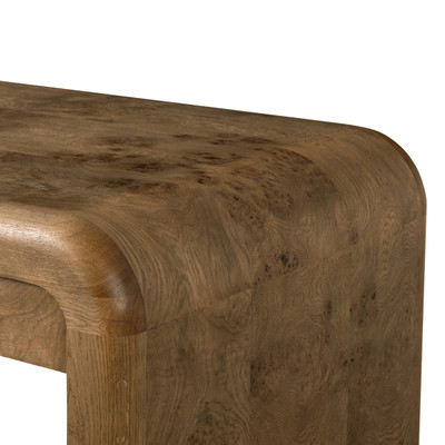 Four Hands Daven Desk - Rye Medium Burl Oak Veneer