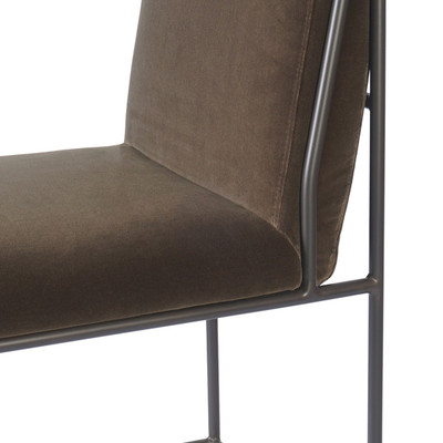 Four Hands Decker Stool - Surrey Mink - Counter