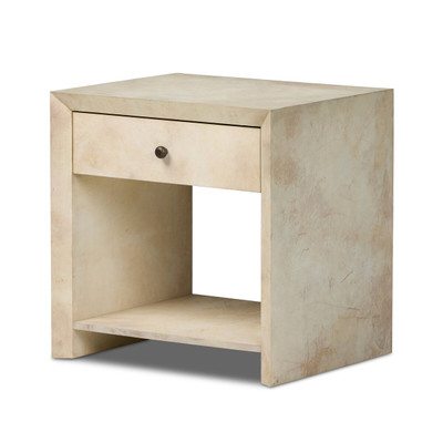 Four Hands Dolly Nightstand - Light Natural Vellum