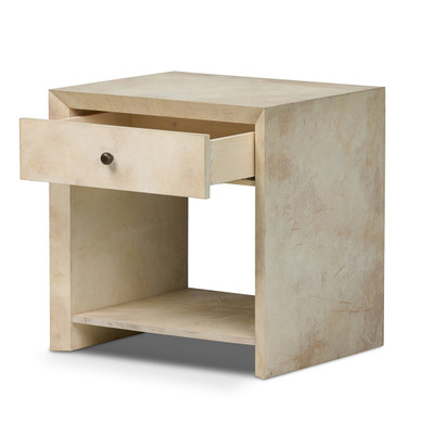 Four Hands Dolly Nightstand - Light Natural Vellum