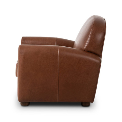 Four Hands Draper Chair - Dulane Mahogany