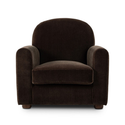 Four Hands Draper Chair - Monte Chocolate