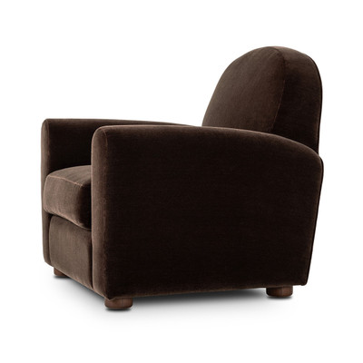 Four Hands Draper Chair - Monte Chocolate