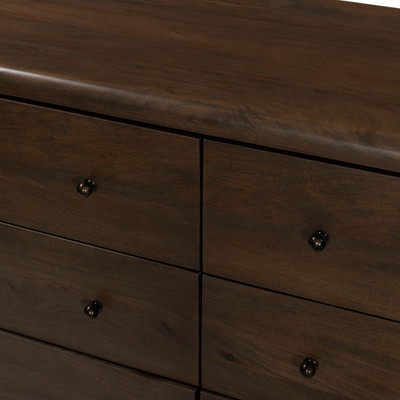 Four Hands Eldrin 6 Drawer Dresser - Warm Brown Mango