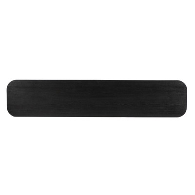 Four Hands Elle Media Console - Worn Black Oak