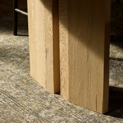 Four Hands Emerald Dining Table - Bleached Oak