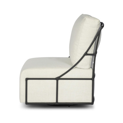 Four Hands Enola Outdoor Swivel Chair - Vergo Cream