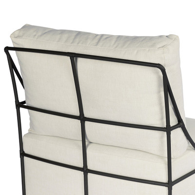 Four Hands Enola Outdoor Swivel Chair - Vergo Cream