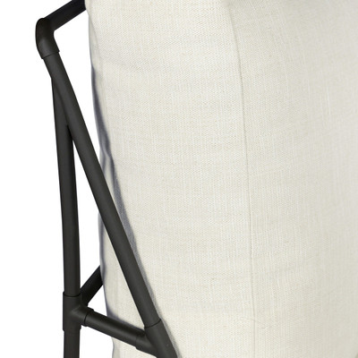 Four Hands Enola Outdoor Swivel Chair - Vergo Cream