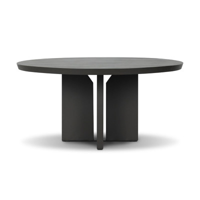 Four Hands Ernest Outdoor Metal Dining Table - 60" - Bronze
