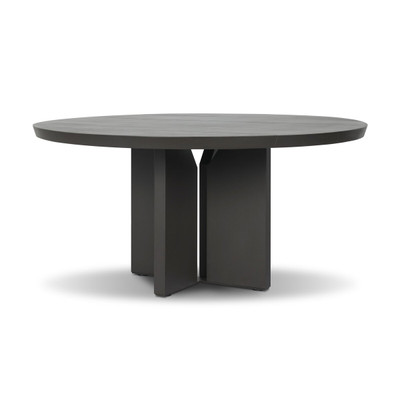 Four Hands Ernest Outdoor Metal Dining Table - 60" - Bronze