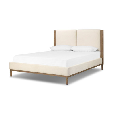 Four Hands Ettie Bed - Laughlin Bone - Queen