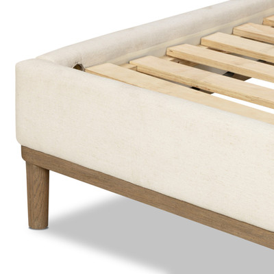 Four Hands Ettie Bed - Laughlin Bone - Queen