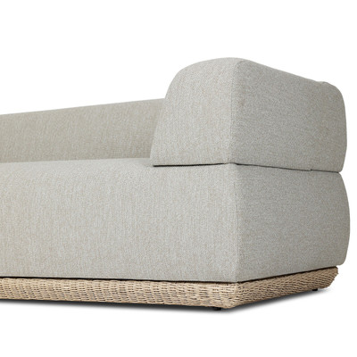 Four Hands Evander Outdoor Sofa - 96" - Ramiro Ecru