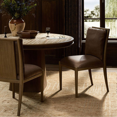 Four Hands Gallagher Dining Chair - Palermo Cigar
