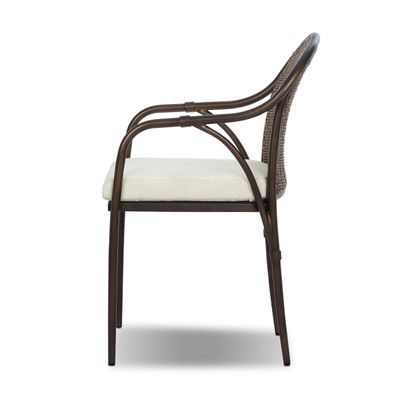 Four Hands Graciela Outdoor Dining Chair - Vergo Cream