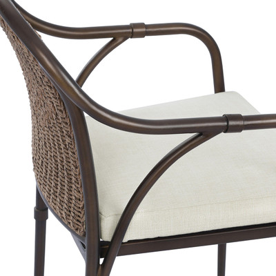 Four Hands Graciela Outdoor Dining Chair - Vergo Cream