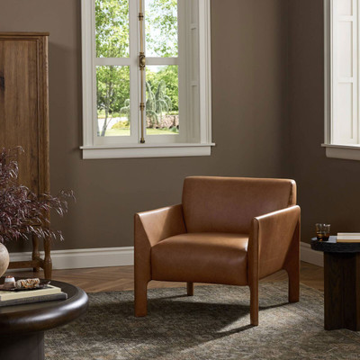 Four Hands Graford Chair - Chaps Saddle