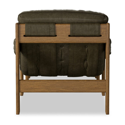 Four Hands Halston Chair w/Ottoman - Dulane Moss