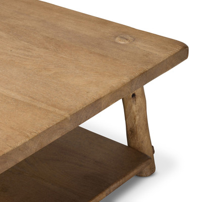 Four Hands Hasia Coffee Table - Light Mixed Reclaimed