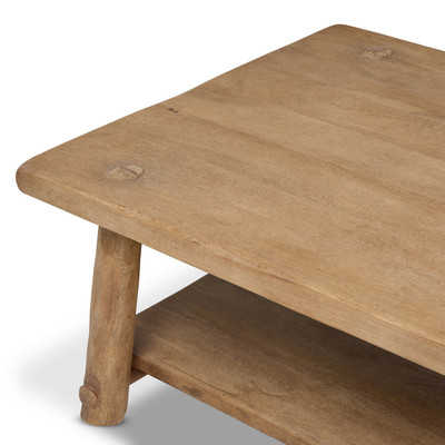 Four Hands Hasia Coffee Table - Light Mixed Reclaimed