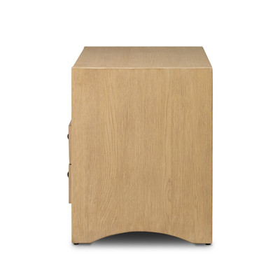 Four Hands Hazel Nightstand - Light Wash Oak