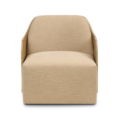 Four Hands Hemphill Swivel Chair - Laughlin Natural