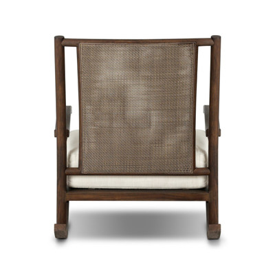 Four Hands Herston Outdoor Rocking Chair - Vergo Cream