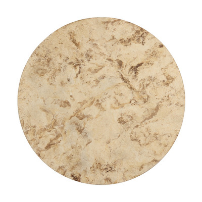 Four Hands Hudson Round End Table - Bark Paper