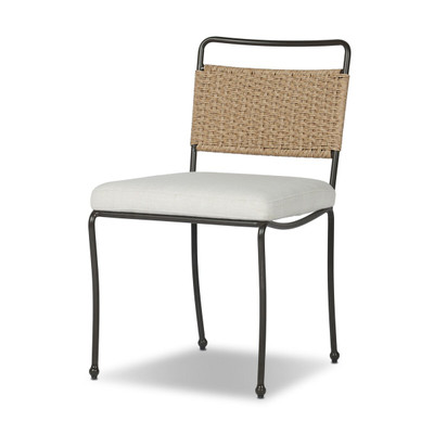 Four Hands Idalia Outdoor Dining Chair - Vergo Cream